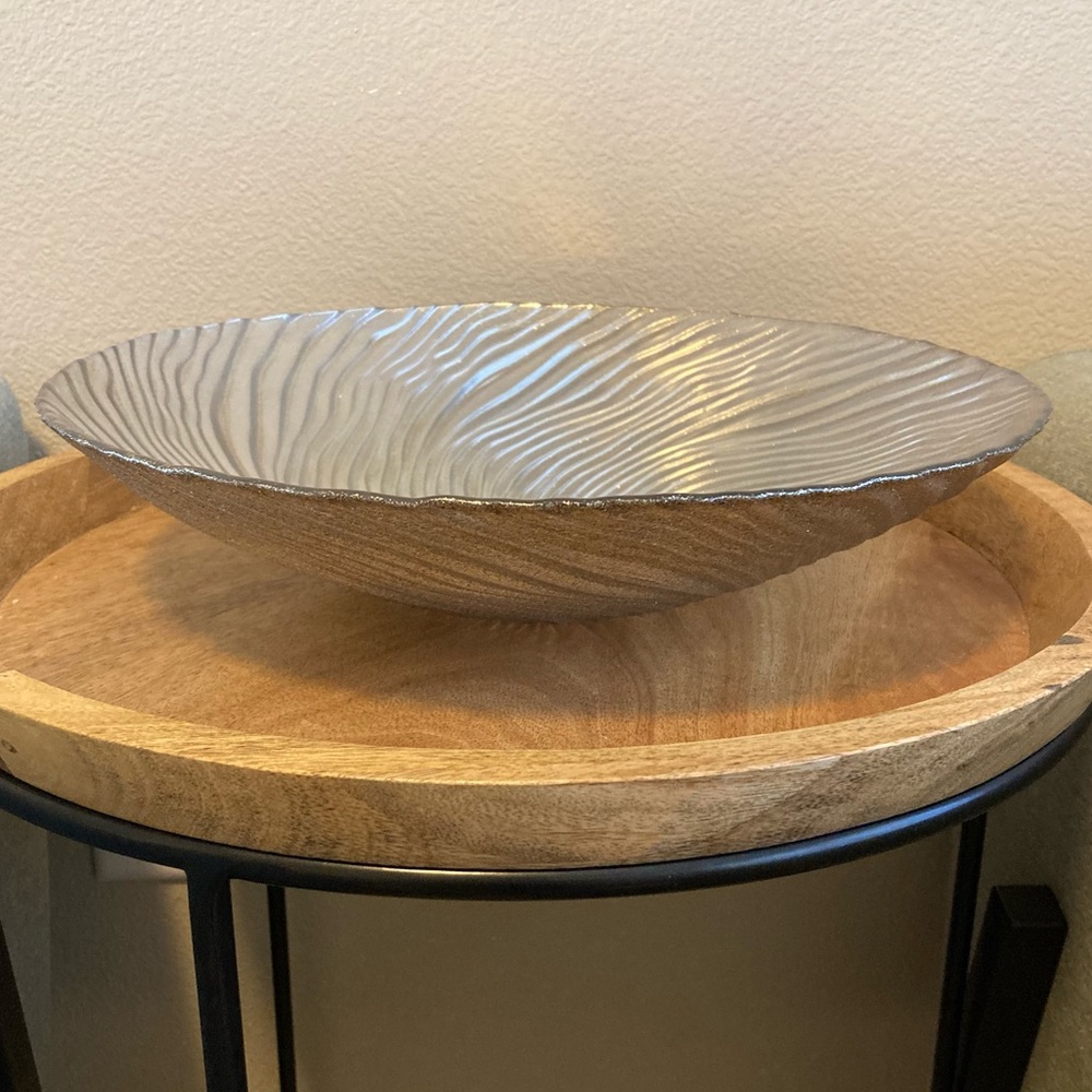 Decorative sparkley glitter bowl